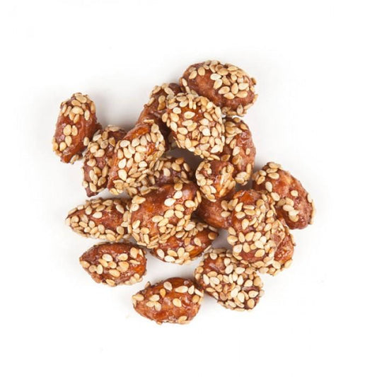 Sesame Glazed Almonds