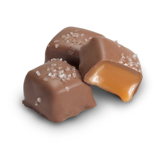 Chocolate Sea Salt Caramels