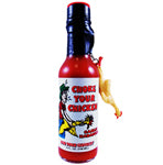 CHOKE YOUR CHICKEN GARLIC HOT SAUCE WITH CHICKEN KEYCHAIN