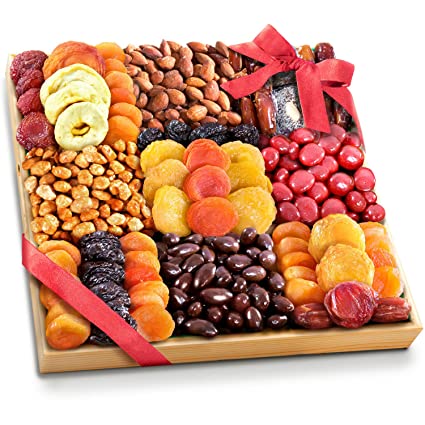 Chocolate, Nuts and Fruit Tray