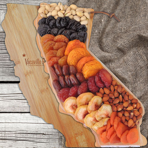 CALIFORNIA CUTTING BOARD FRUIT TRAY