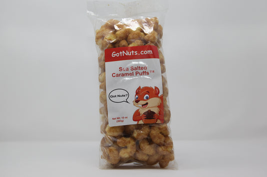 SEA SALTED CARAMEL PUFFS