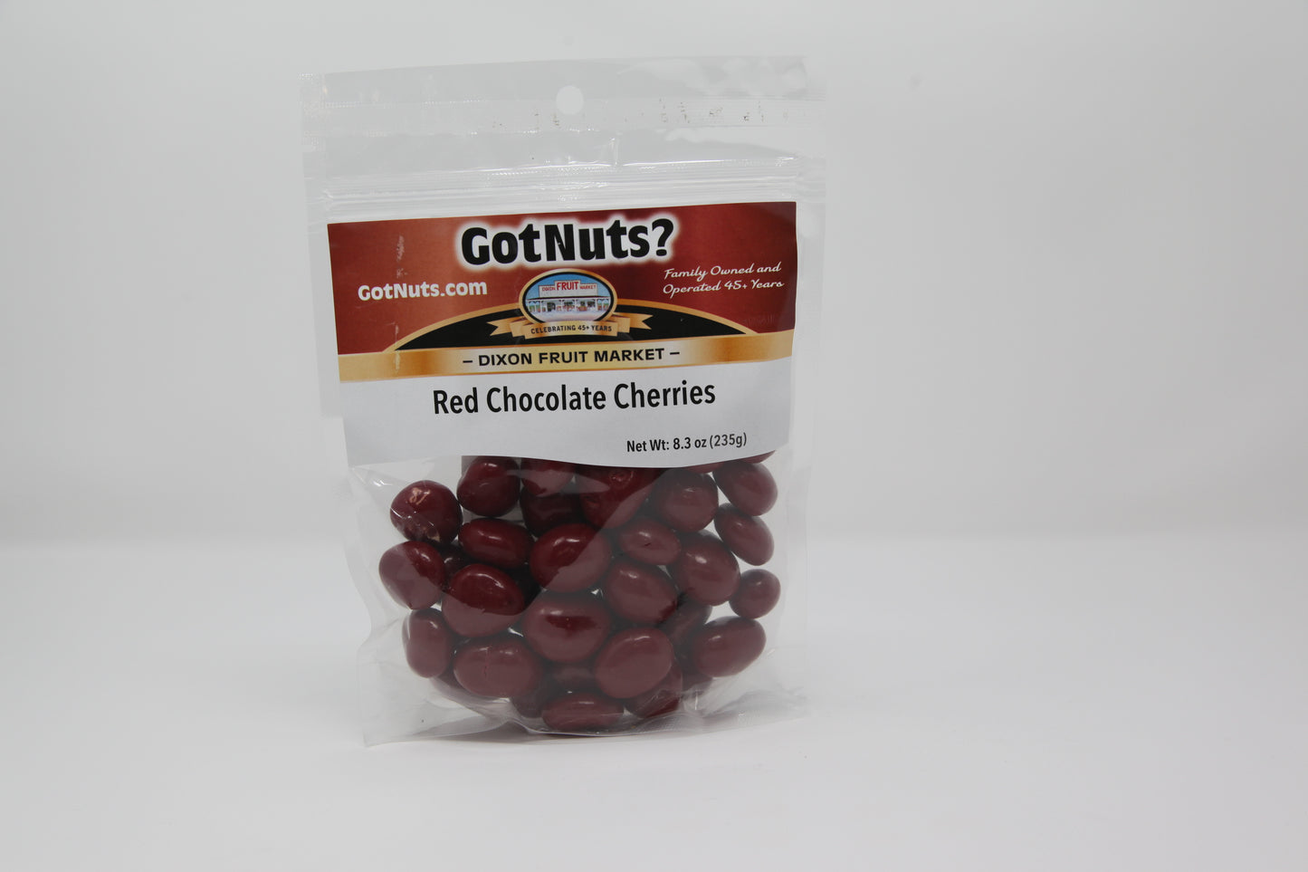 RED CHOCOLATE CHERRIES