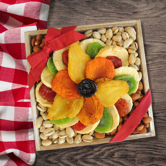 SQUARE FRUIT AND NUTS COMBO