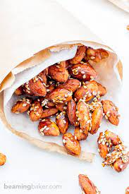 ALMONDS HONEY SASAME GLAZED